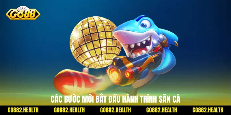 Các bước mới bắt đầu hành trình săn cá