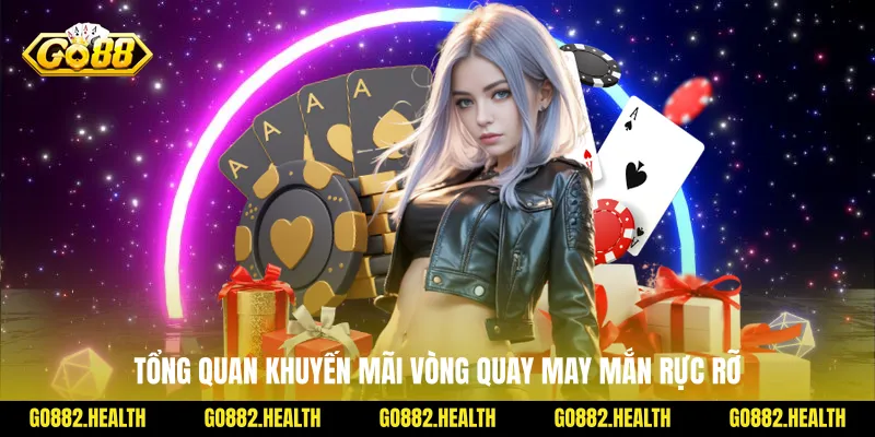 Tổng quan khuyến mãi vòng quay may mắn rực rỡ